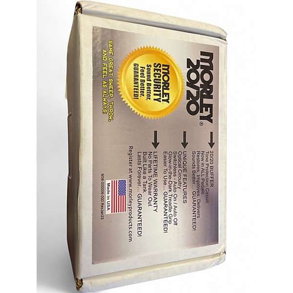 Used Morley 20/20 POWER WAH VOLUME PEDAL LEVEL 2 Pedal