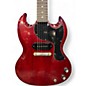 Used Gibson Custom 1963 SG Junior Reissue Cherry Solid Body Electric Guitar