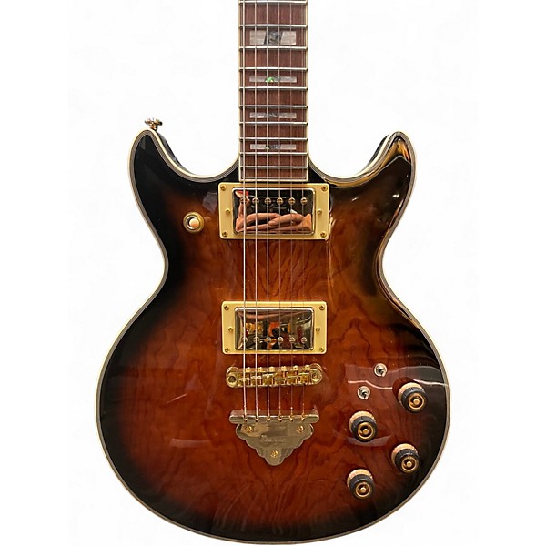 Used Ibanez ar325qa 2 Color Sunburst Solid Body Electric Guitar