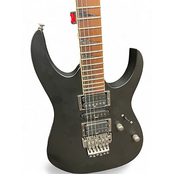 Used Ibanez RG5EX1 Black Solid Body Electric Guitar
