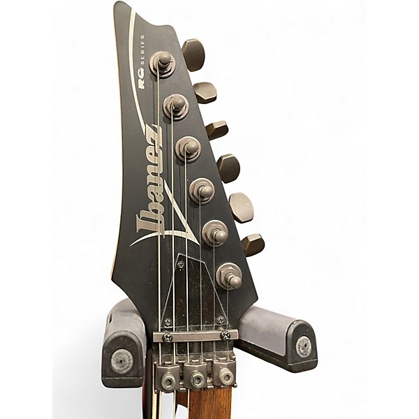 Used Ibanez RG5EX1 Black Solid Body Electric Guitar