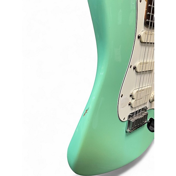 Vintage 1993 Fender Artist Series Jeff Beck Stratocaster Seafoam Green Solid Body Electric Guitar