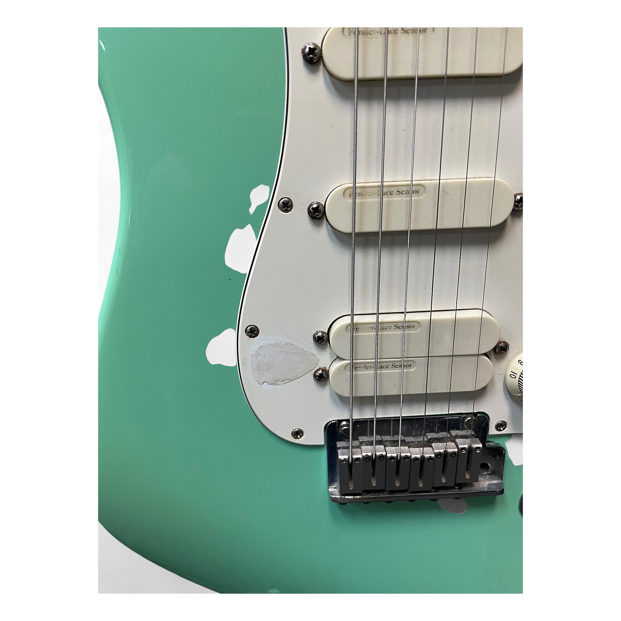 Vintage 1993 Fender Artist Series Jeff Beck Stratocaster Seafoam