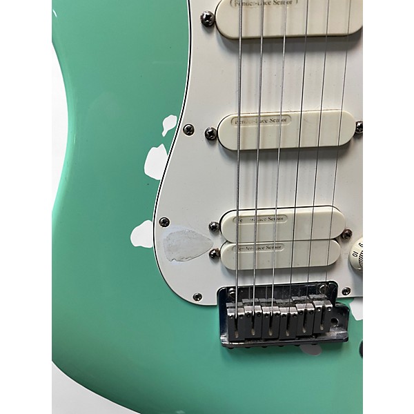 Vintage 1993 Fender Artist Series Jeff Beck Stratocaster Seafoam Green Solid Body Electric Guitar