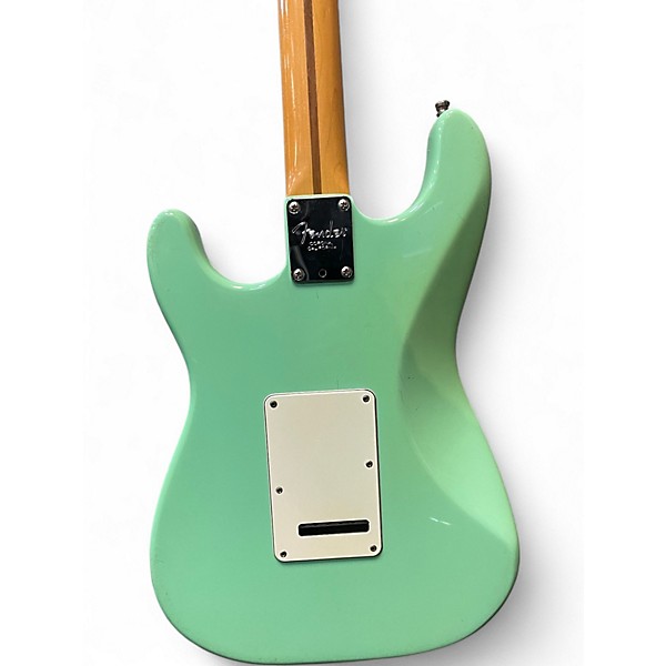 Vintage 1993 Fender Artist Series Jeff Beck Stratocaster Seafoam Green Solid Body Electric Guitar