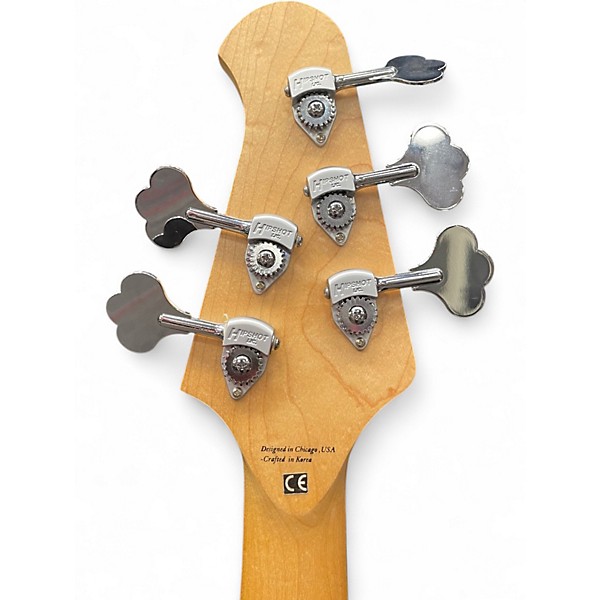 Used Lakland 55-60 Skyline Custom 5 String Ebony Electric Bass Guitar