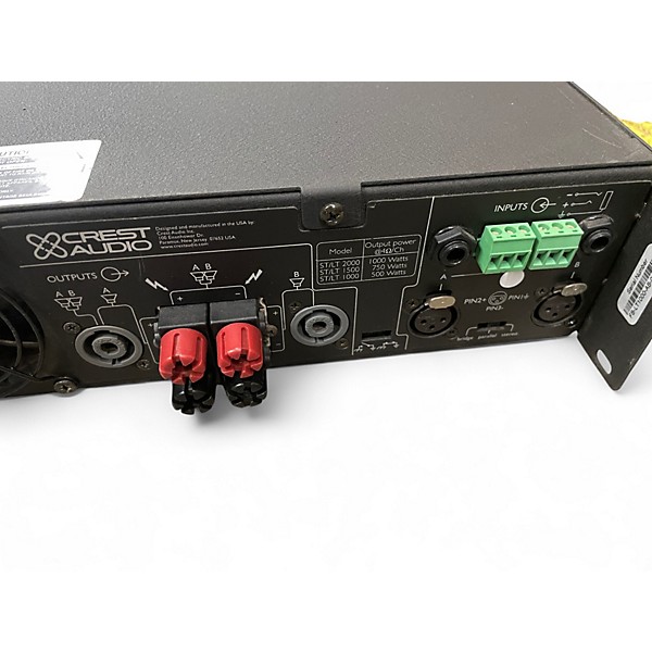 Used Crest Audio LT1000 Power Amp