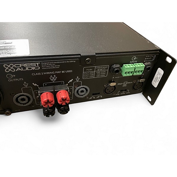 Used Crest Audio LT1000 Power Amp