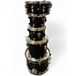Used Ludwig 5 Piece BACKBEAT BLACK SPARKLE Drum Kit thumbnail