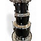 Used Ludwig 5 Piece BACKBEAT BLACK SPARKLE Drum Kit