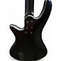 Used Schecter Guitar Research STILETTO STEALTH BLACK Electric Bass Guitar