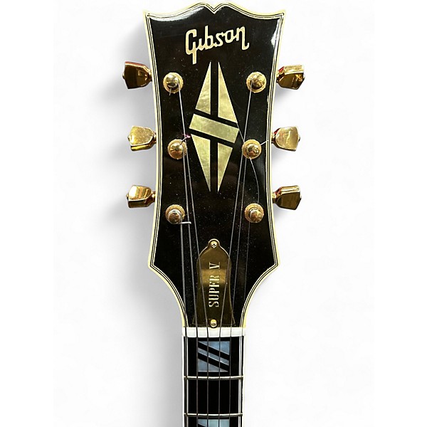 Vintage 1979 Gibson Super V CES Sunburst Hollow Body Electric Guitar