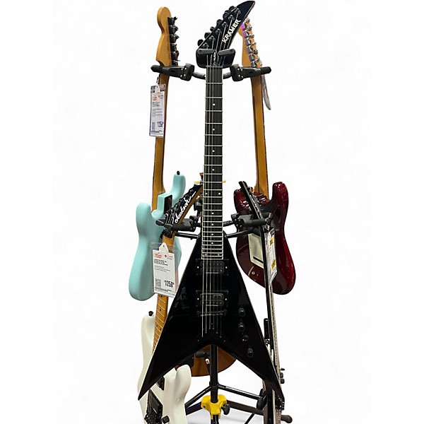 Used Kramer Dave Mustaine Vanguard Black Solid Body Electric Guitar