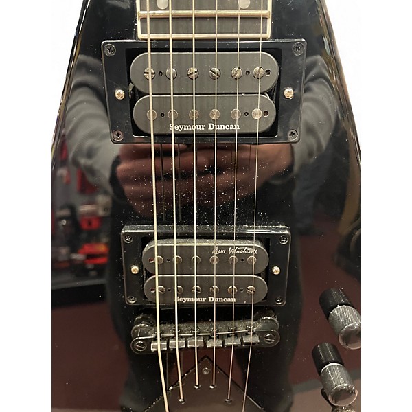 Used Kramer Dave Mustaine Vanguard Black Solid Body Electric Guitar