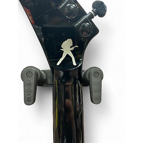 Used Kramer Dave Mustaine Vanguard Black Solid Body Electric Guitar