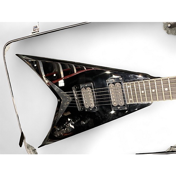 Used Kramer Dave Mustaine Vanguard Black Solid Body Electric Guitar