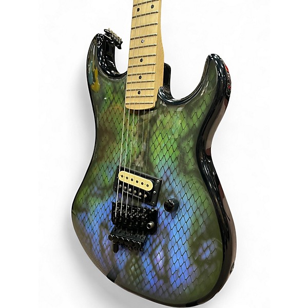 Used Kramer Baretta Viper Snakeskin Solid Body Electric Guitar