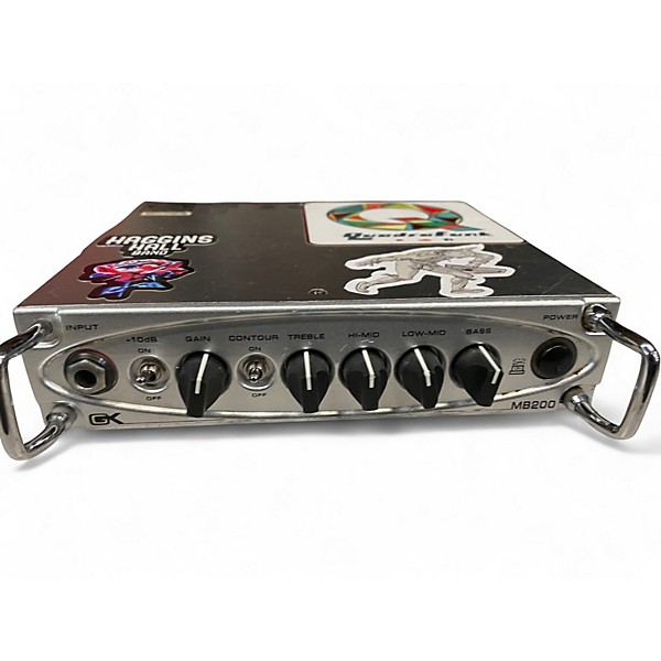 Used Gallien-Krueger MB200 200W Ultralight Bass Amp Head