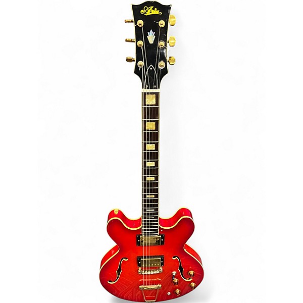 Used Aria 5502 2 Color Sunburst Hollow Body Electric Guitar