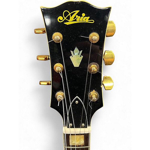 Used Aria 5502 2 Color Sunburst Hollow Body Electric Guitar