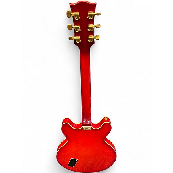 Used Aria 5502 2 Color Sunburst Hollow Body Electric Guitar