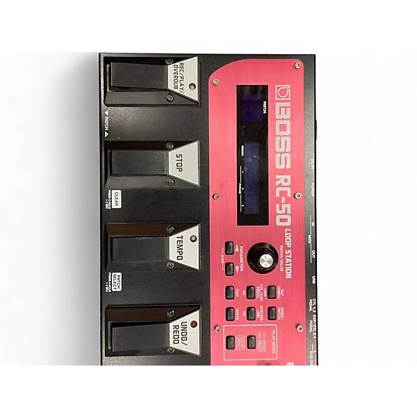 Used BOSS RC50 Loop Station Pedal