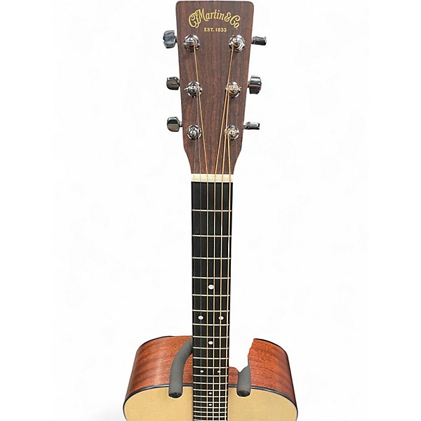 Used Martin D10E left handed Natural Acoustic Electric Guitar