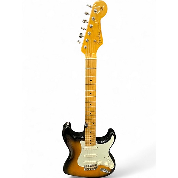 Used Fender JV MODIFIED 50'S STRATOCASTER 2 Color Sunburst Solid Body Electric Guitar