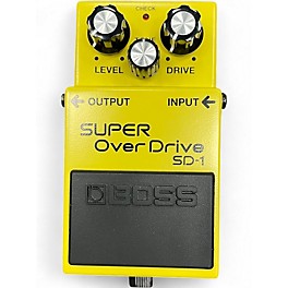 Used BOSS SD1 Super Overdrive Effect Pedal