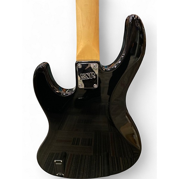 Used 2004 ESP Standard Jazz Bass (MIJ) Black Electric Bass Guitar