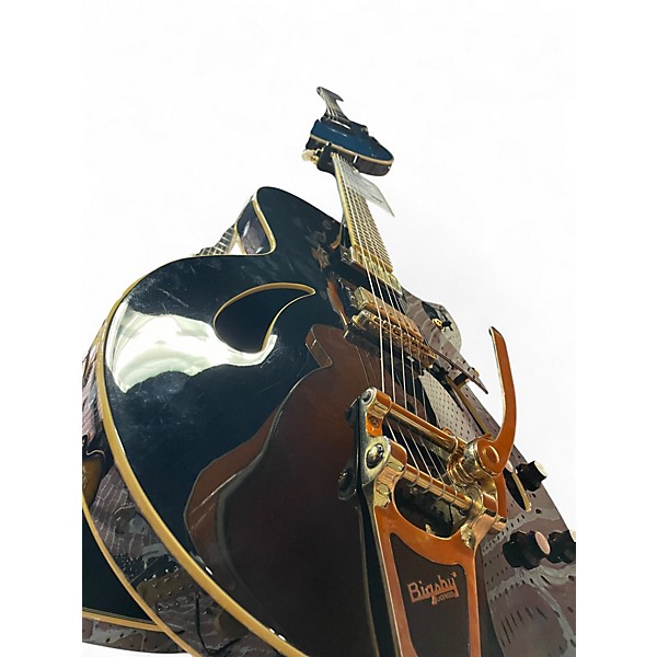 Used Cort TRG-2 Black Hollow Body Electric Guitar