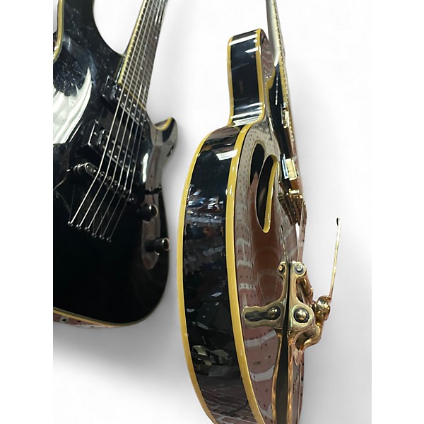 Used Cort TRG-2 Black Hollow Body Electric Guitar