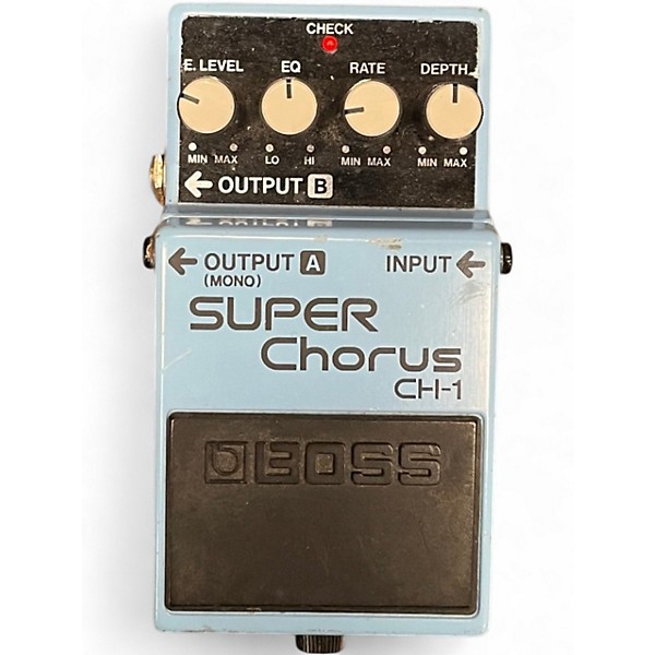 Used BOSS CH1 Super Chorus Effect Pedal