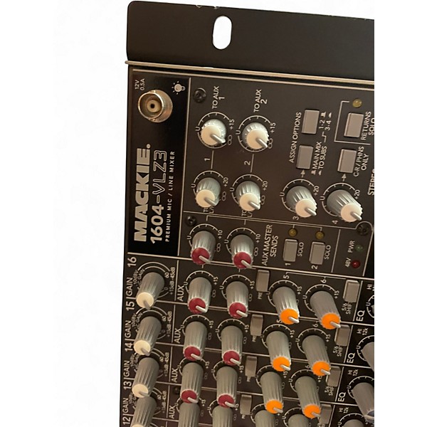 Used Mackie 1604VLZ3 Unpowered Mixer