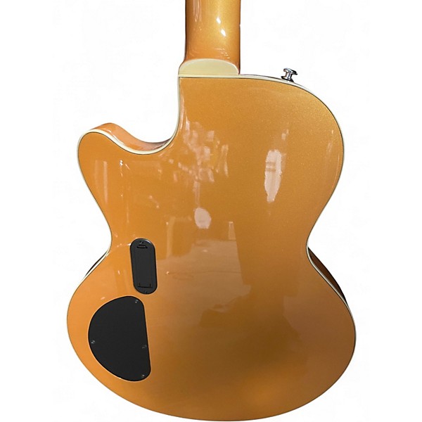 Used Waterstone Semi Hollow Natural Electric Bass Guitar