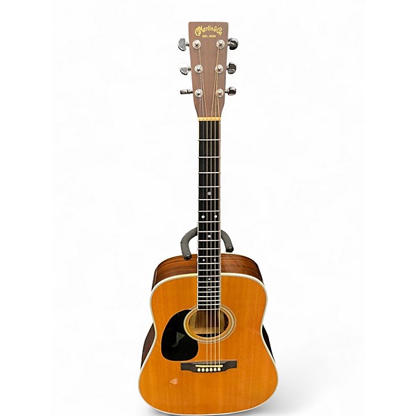 Used 2008 Martin D35 Left Handed Natural Acoustic Guitar