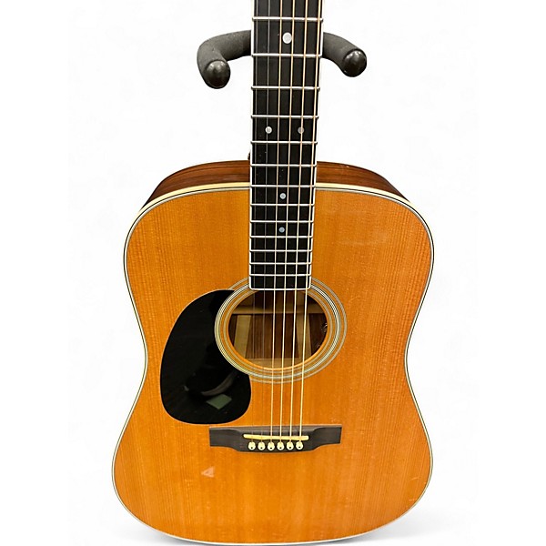 Used 2008 Martin D35 Left Handed Natural Acoustic Guitar