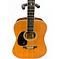 Used 2008 Martin D35 Left Handed Natural Acoustic Guitar
