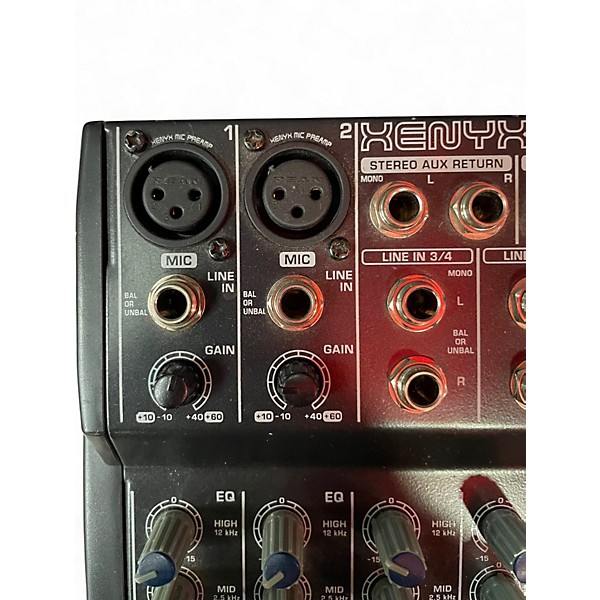 Used Behringer Xenyx 802 Unpowered Mixer