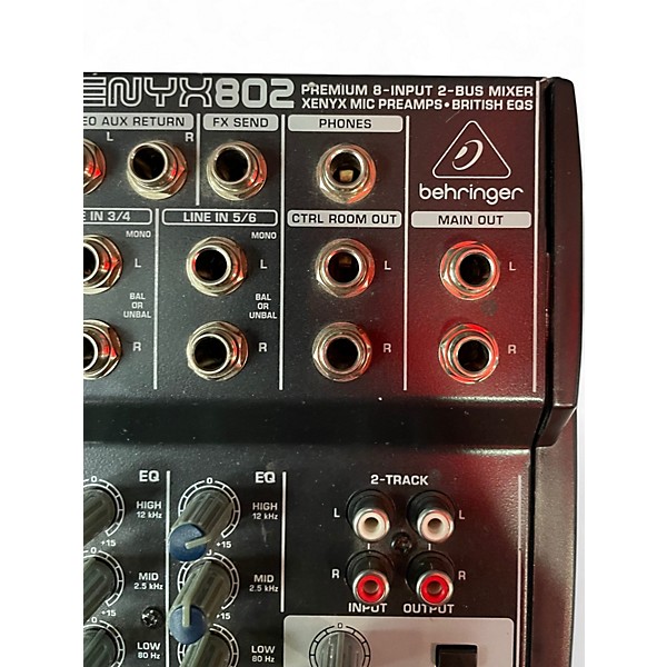 Used Behringer Xenyx 802 Unpowered Mixer
