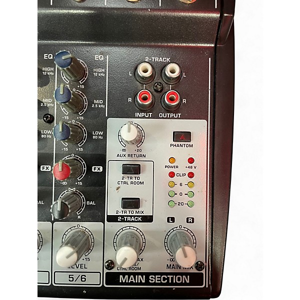 Used Behringer Xenyx 802 Unpowered Mixer
