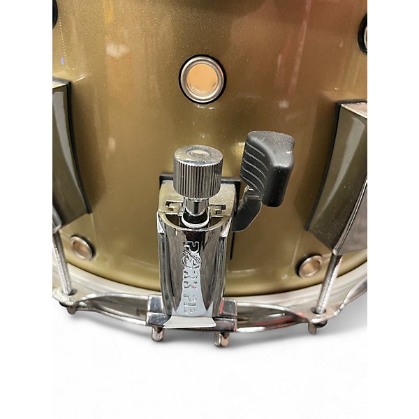 Used Pork Pie 3X13 Little Squealer Snare Shoreline Gold Drum