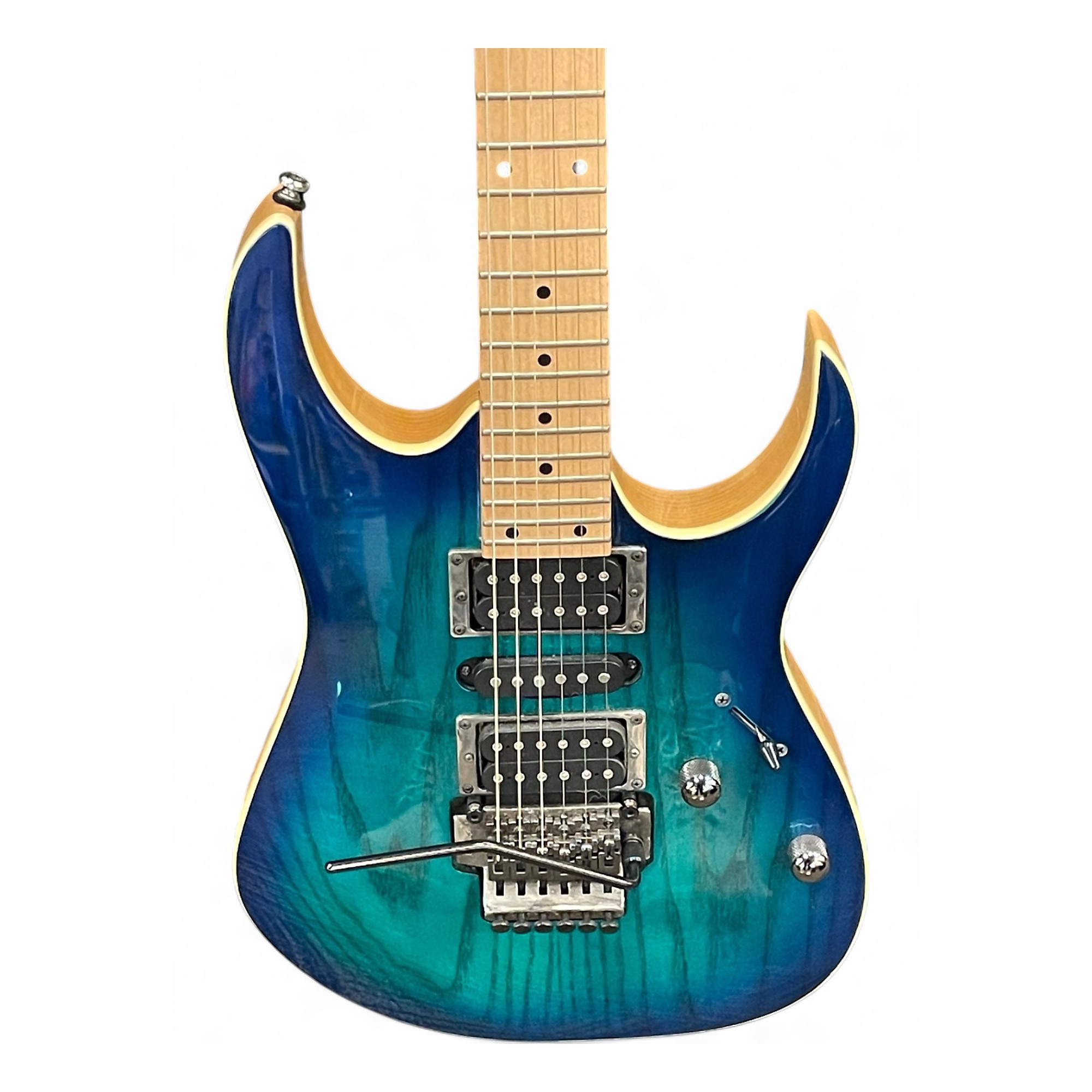 Used Ibanez RG470 Chlorine Burst Solid Body Electric Guitar