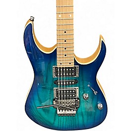 Used Ibanez RG470 Chlorine Burst Solid Body Electric Guitar