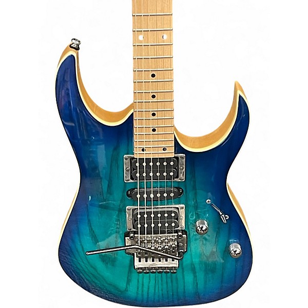 Used Ibanez RG470 Chlorine Burst Solid Body Electric Guitar