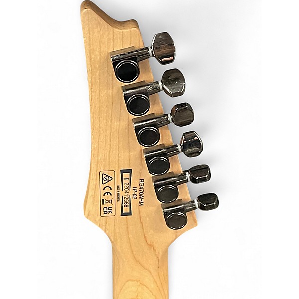 Used Ibanez RG470 Chlorine Burst Solid Body Electric Guitar