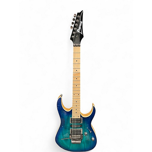 Used Ibanez RG470 Chlorine Burst Solid Body Electric Guitar