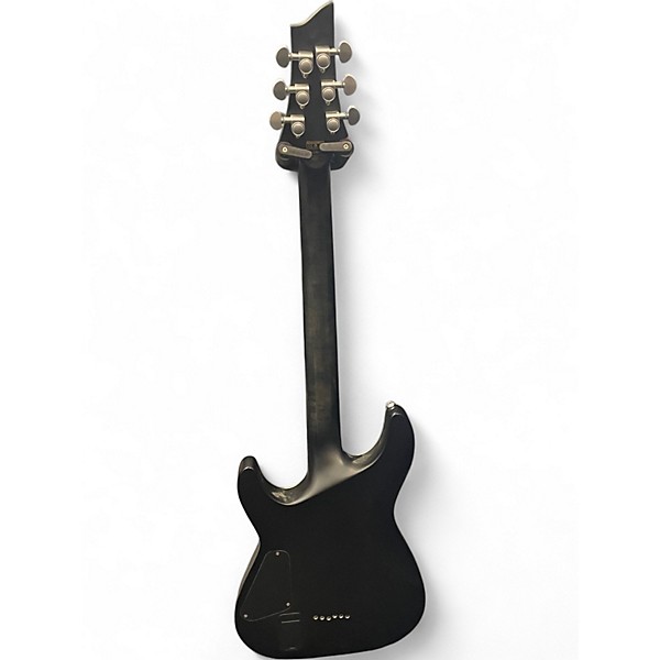 Used Schecter Guitar Research C1 Platinum Black Solid Body Electric Guitar