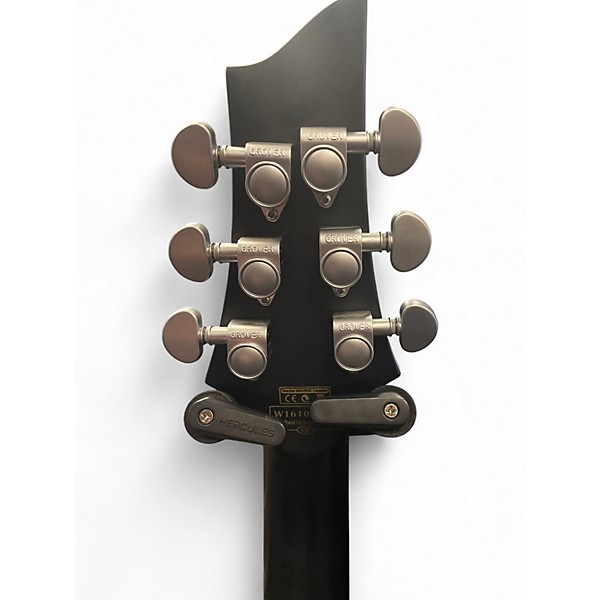 Used Schecter Guitar Research C1 Platinum Black Solid Body Electric Guitar