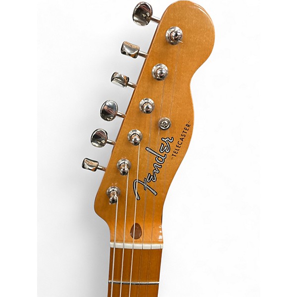 Used Fender Nashville Telecaster Pearl White Solid Body Electric Guitar